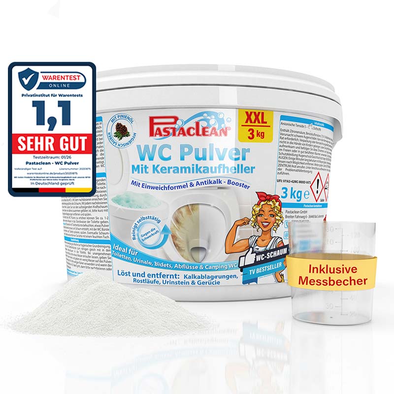 Pastaclean WC Pulver, 3kg