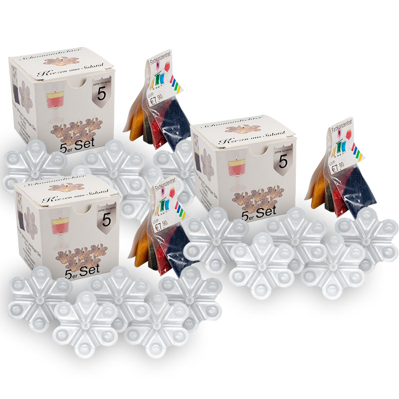 3x Schwimmlichter Kerzen Set