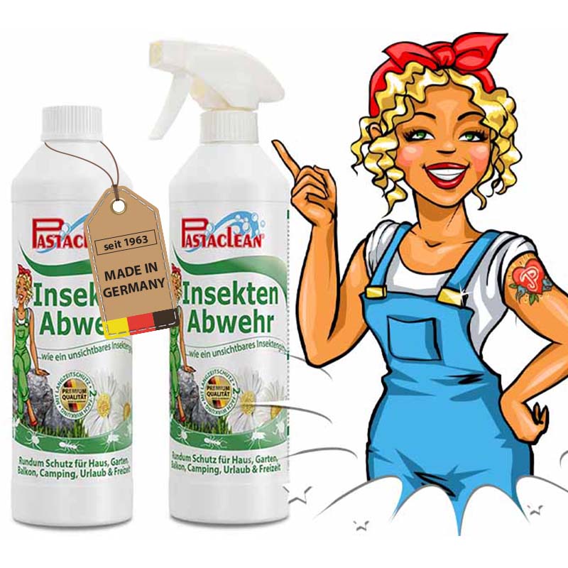 Pastaclean Insektenabwehr - Insektenschutz, 2x 500 ml