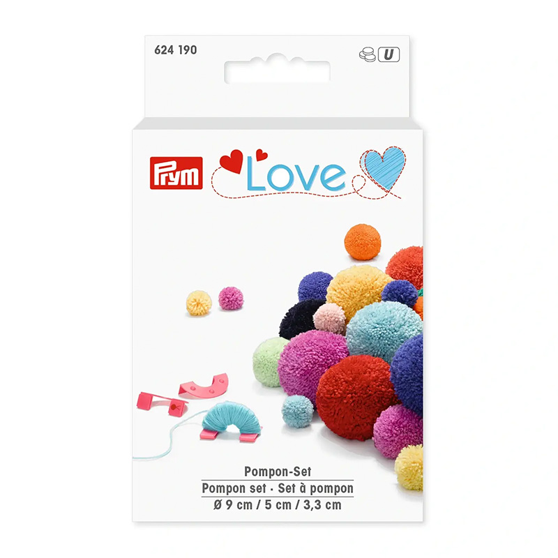 Prym Pompon - Bommel Set, 6tlg. Prym Pompon - Bommel Set, 6tlg.