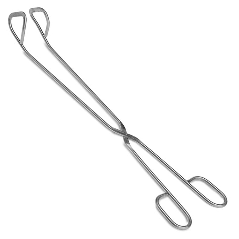 THÜROS Edelstahl Grillzange (38 cm) Bratwurstzange