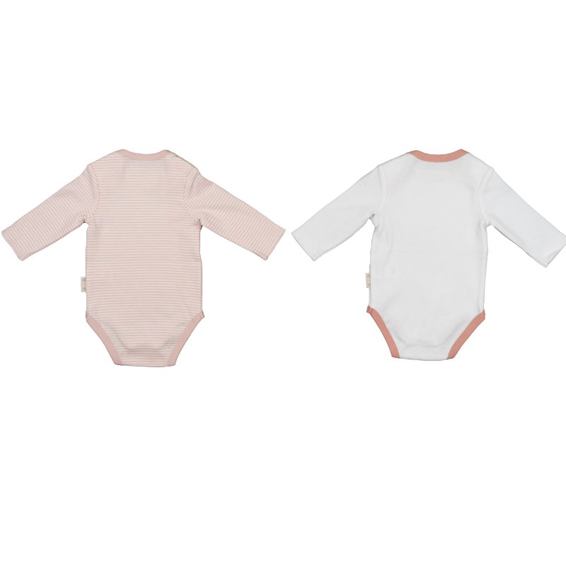 Lilly & Fynn  Baby Body, langarm, 2er Set, 100% Bio-Baumwolle