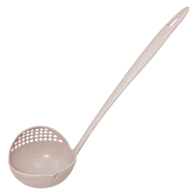 Schöpfkelle mit Abseihfunktion Creme