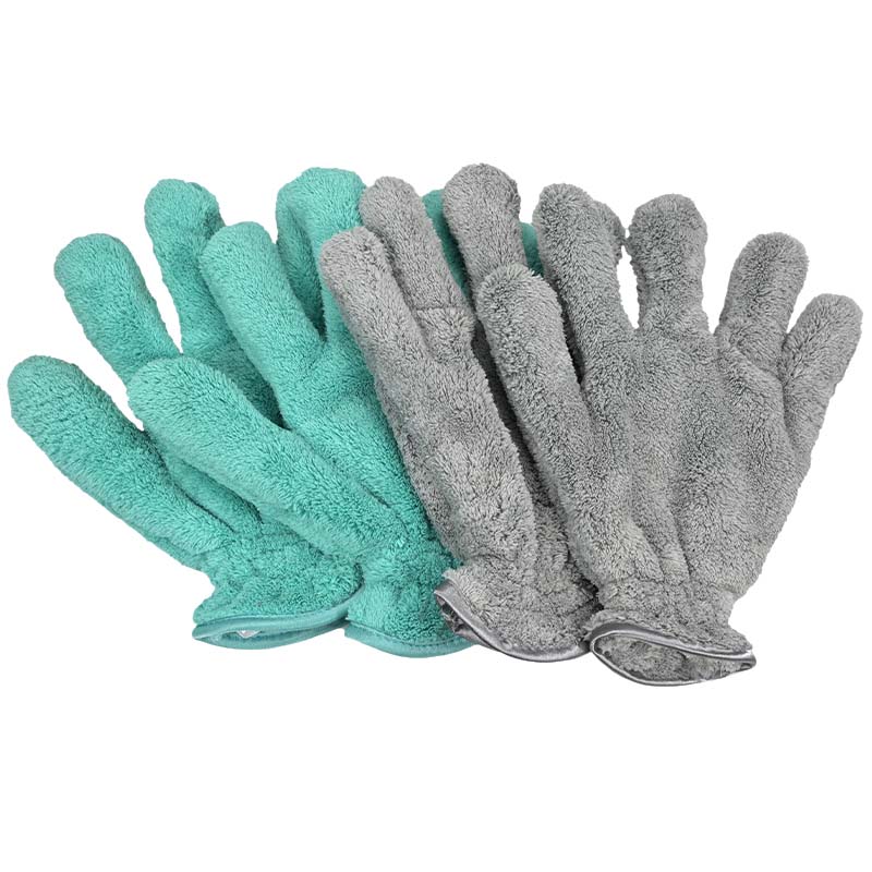 Staubhandschuhe (4 Stück) - 5 Finger Handschuh