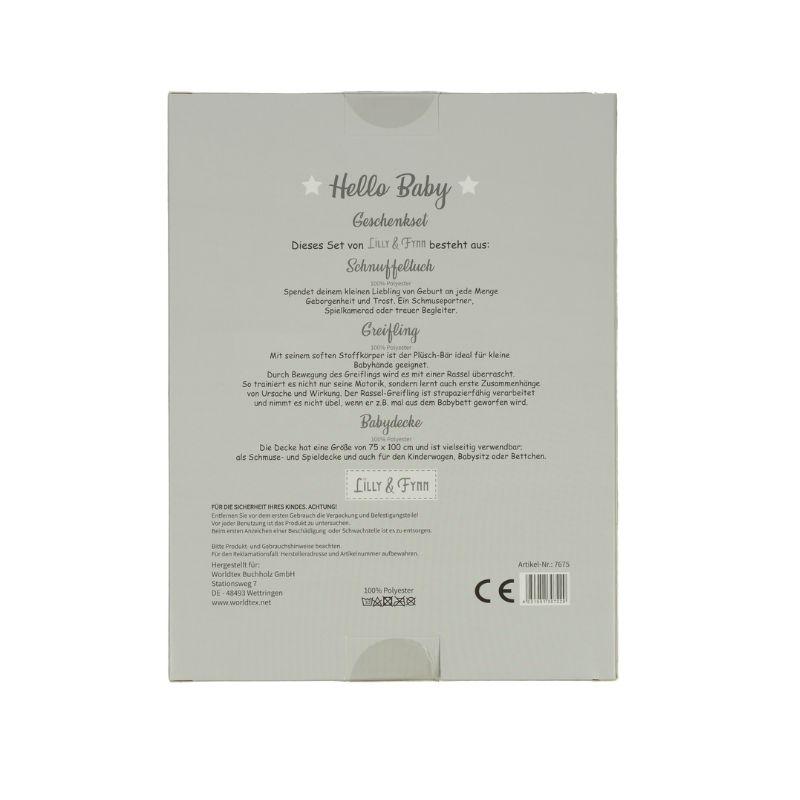 Lilly & Fynn Geschenkbox "Hello Baby"