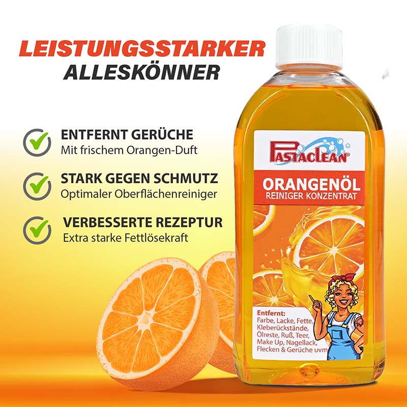 Orangenreiniger Leistungstarker Alleskönner von Pastaclean