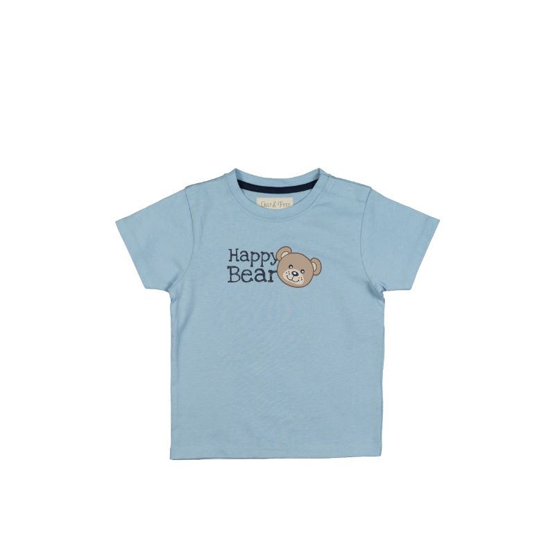 Lilly & Fynn Baby T-Shirt,  kurzarm, 2er Set, 100% Bio-Baumwolle