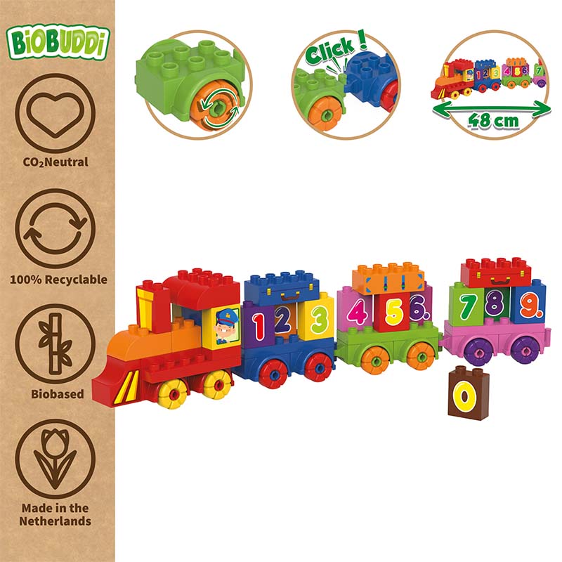 BiOBUDDi Zahlen Zug Set 38 Teile 2 biobuddi-zahlen-zug-set-38-teile-2