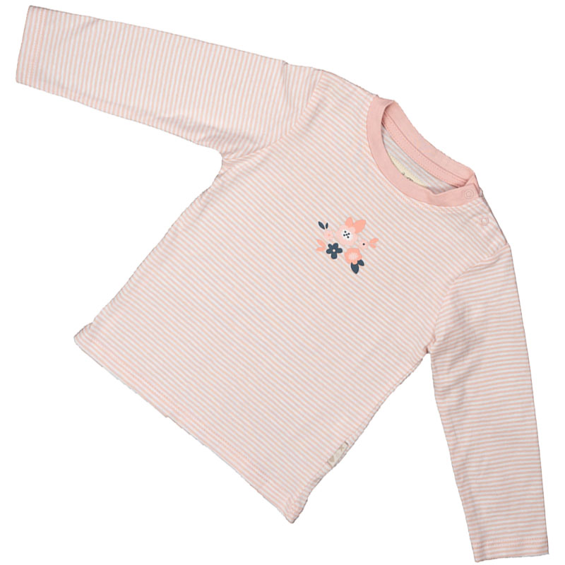 2er-Pack Baby Langarm T-Shirt (Rosé)