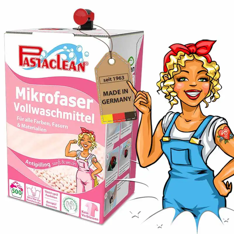 Pastaclean Mikrofaser Waschmittel Antipilling, 5Liter (500WL)