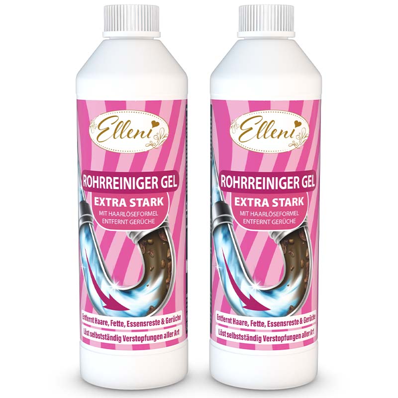 Elleni Rohrreiniger - Abfluss Gel, 2 l Elleni Rohrreiniger - Abfluss Gel, 2 l