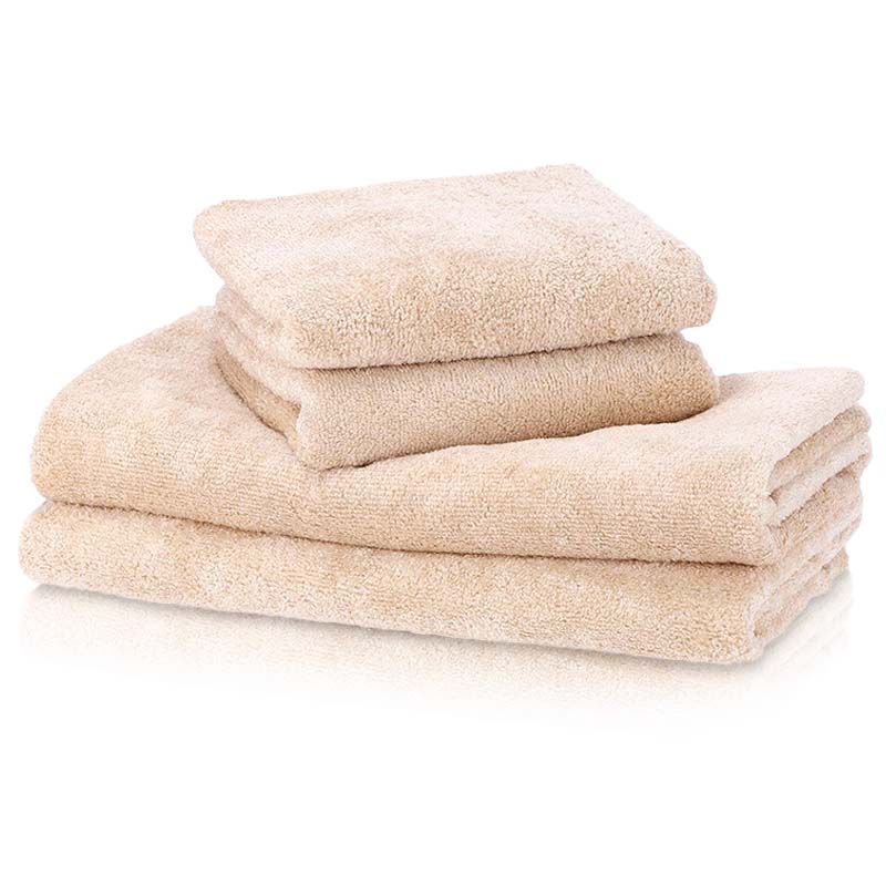 Badehandtuch Set Creme 4 teilig Badehandtuch Set Creme 4 teilig Pastaclean
