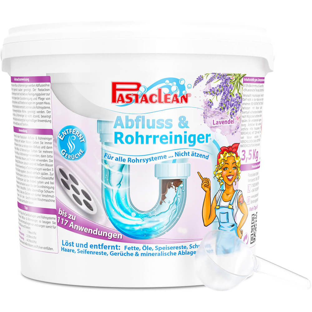 Rohrreiniger Pulver mit Lavendel Duft 3500g Pastaclean