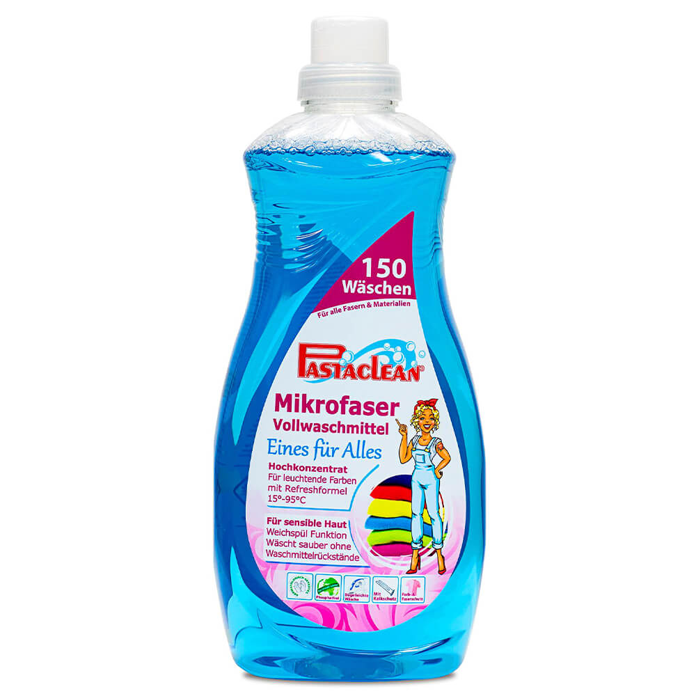 Pastaclean Mikrofaser Vollwaschmittel mikrofaser-vollwaschmittel