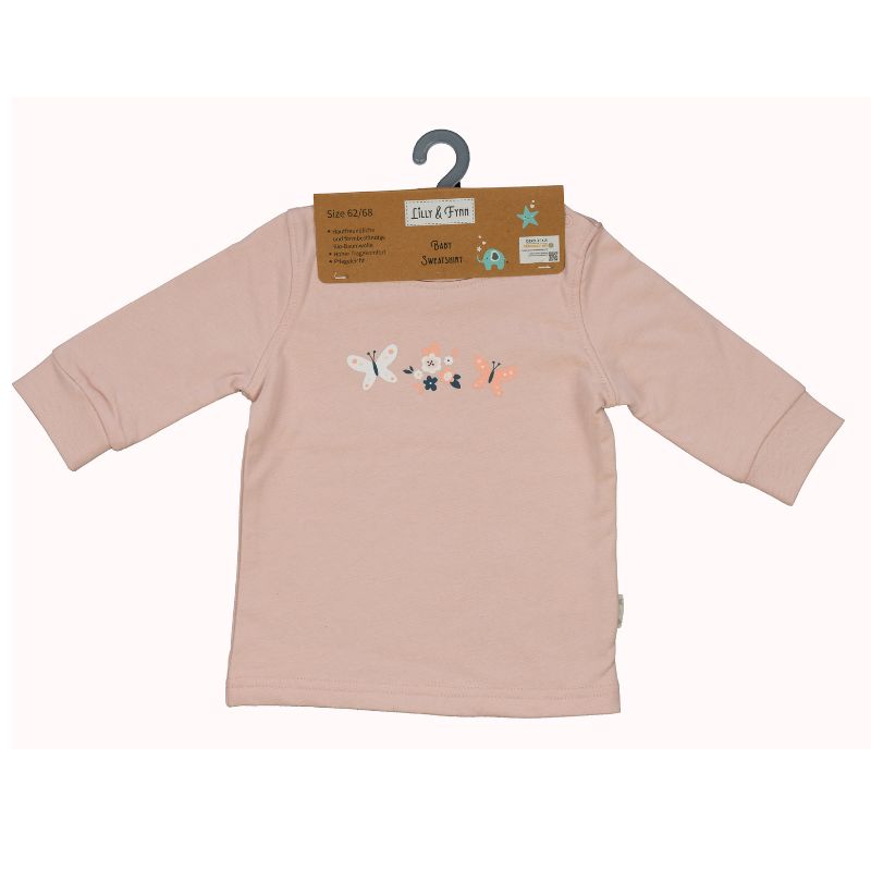 Lilly & Fynn  Baby Sweatshirt, 100% Bio Baumwolle