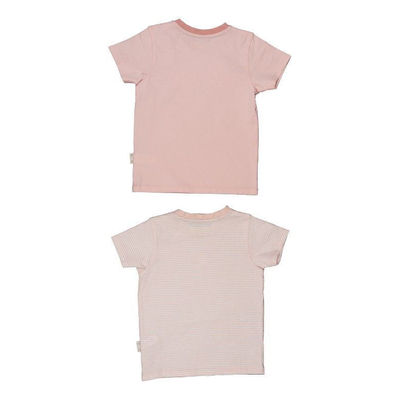 Lilly & Fynn Baby T-Shirt,  kurzarm, 2er Set, 100% Bio-Baumwolle
