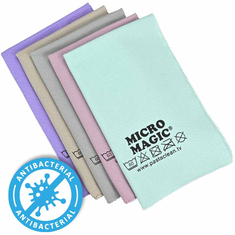 Micro Magic Glas-Poliertücher - Trockentuch Set, 5tlg. 