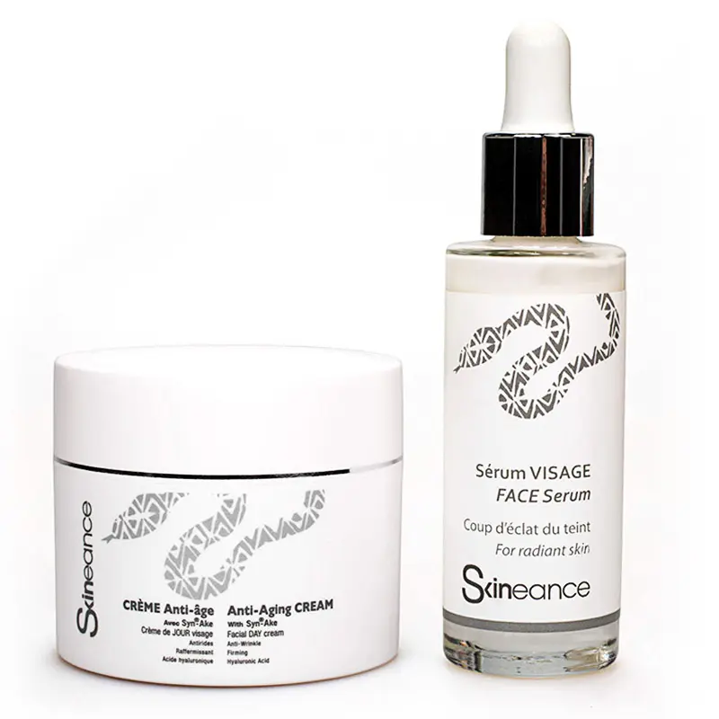 Tagescreme und Gesichtsserum, 2tlg. Tagescreme und Gesichtsserum, 2tlg.