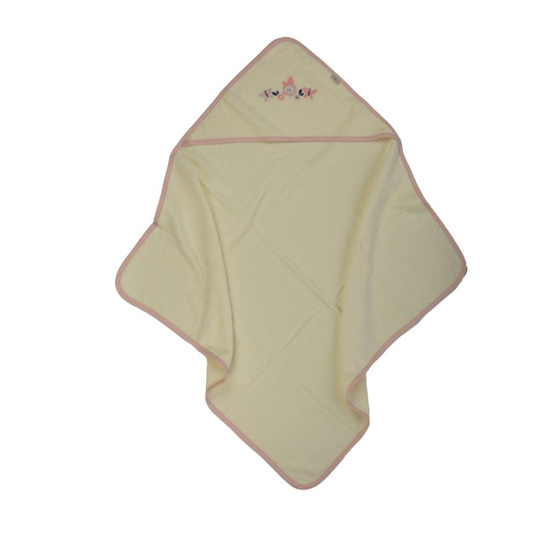 Lilly & Fynn Baby Kapuzen-Badetuch, 100% Bio-Baumwolle