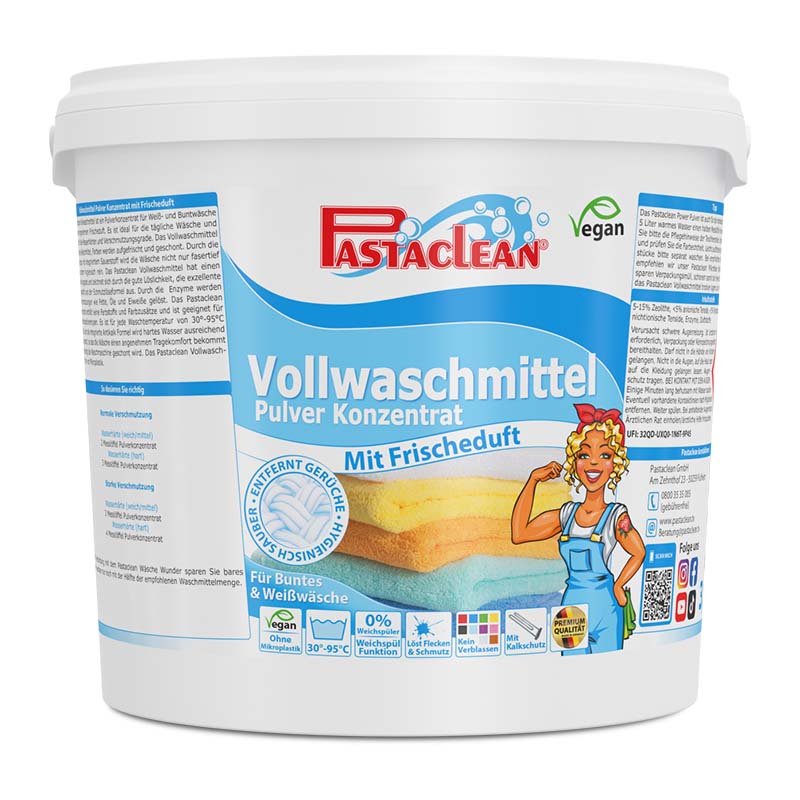 Vollwaschmittel Pulver 3500g von Pastaclean Vollwaschmittel Pulver 3500g von Pastaclean