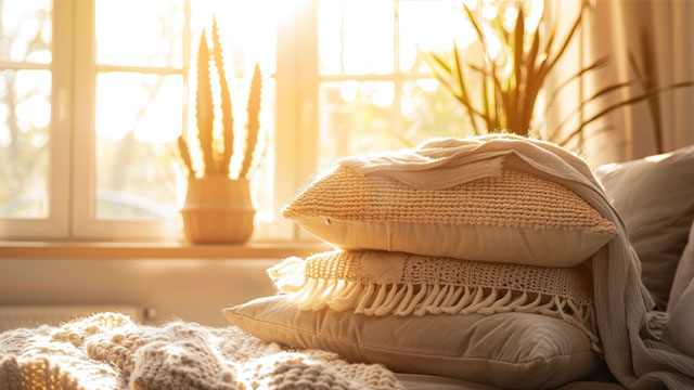 Heimtextilien für ein gemütliches Zuhause Heimtextilien für ein gemütliches Zuhause