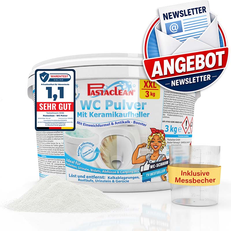 Pastaclean WC Pulver, 3kg