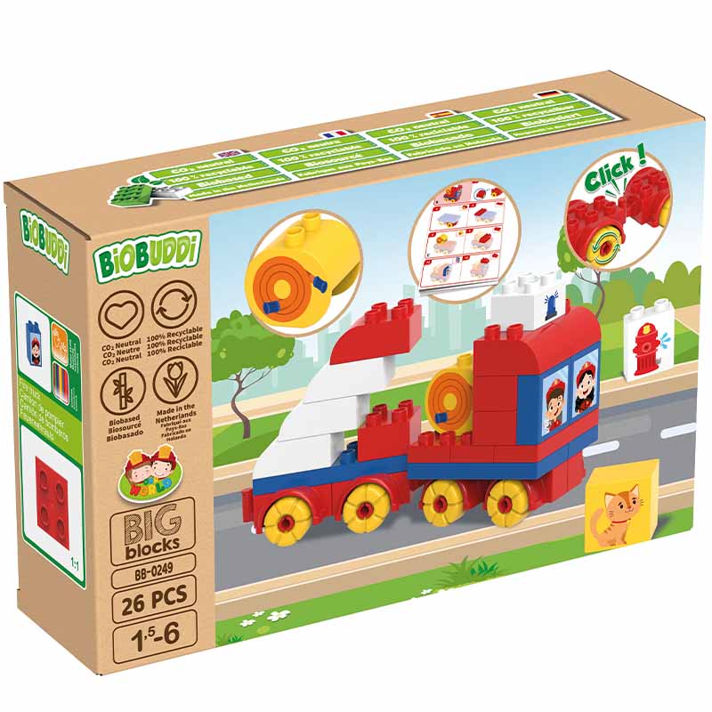 BiOBUDDi Feuerwehr Set 26tlg biobuddi-feuerwehr-set-26tlg