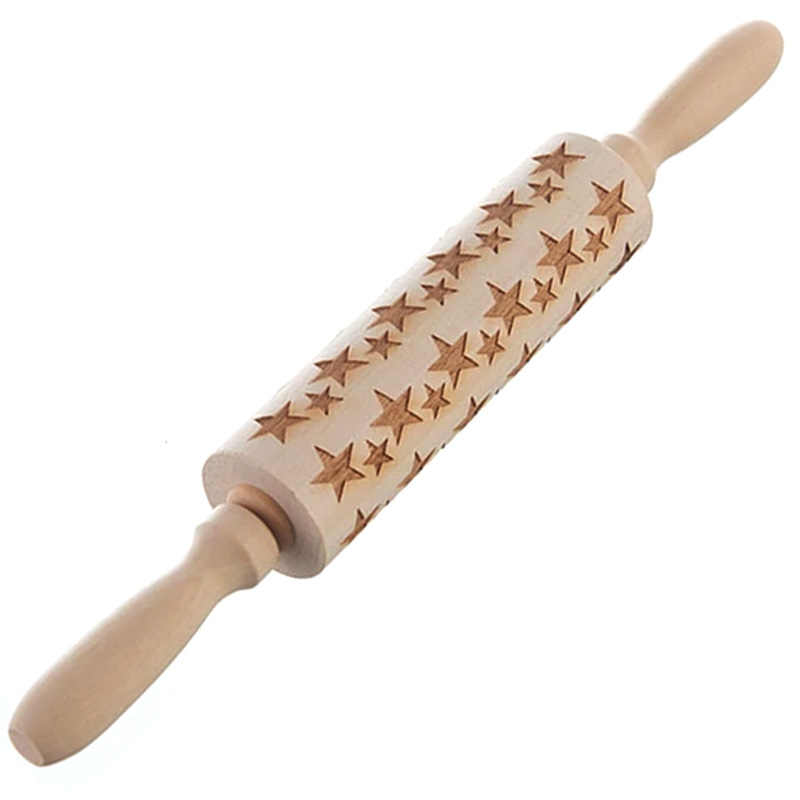 Teigroller Weihnachten Sterne teigroller-weihnachten-sterne