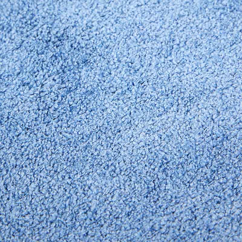 Mikrofaserstruktur der Micro Magic Bodentücher in Taubenblau mit hoher Saugkraft, intensiver Schmutzlösung und langlebiger Faserdichte für die Bodenreinigung auf Fliesen, Laminat, PVC, Parkett und Stein