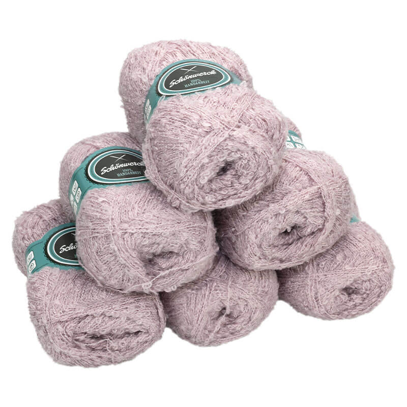 Wolle Set Lacegarn (Flieder) mit Anleitung Pullover