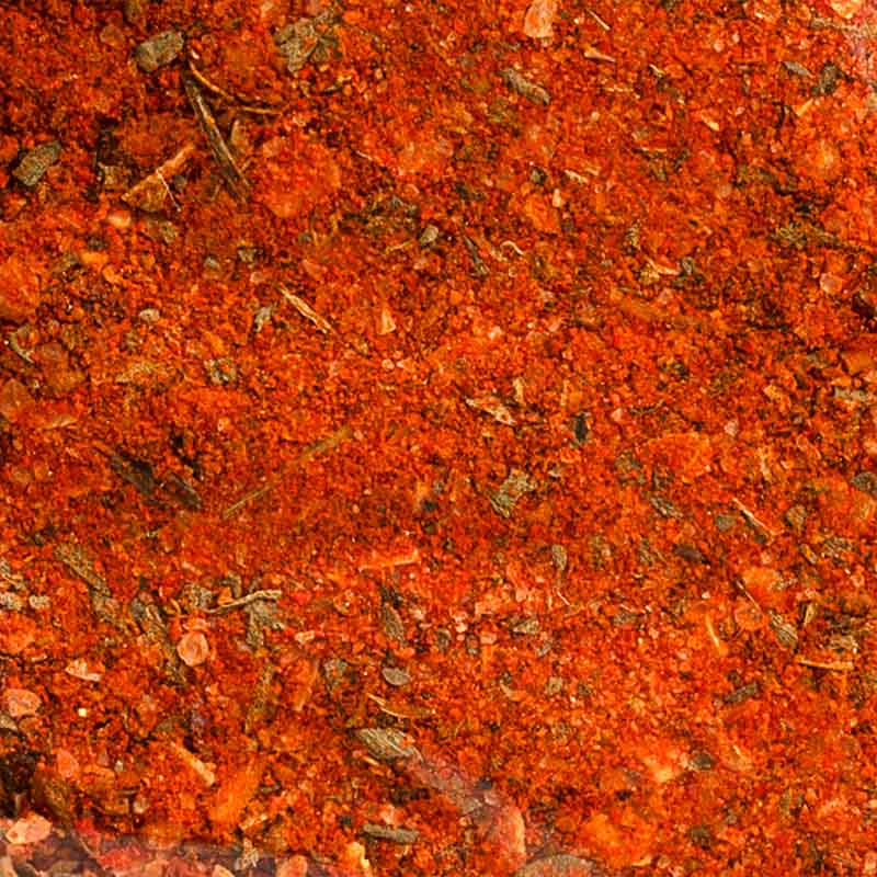 BBQ Grillfleisch Gewürze Set, Würzmischung 100g, rote Gewürzmischung, Würze für Grillgerichte und Fleisch, aromatische Kräuter und Gewürze, ideal für BBQ und Grillen, Gewürzdose enthalten, intensiver Geschmack, Gewürzbild.